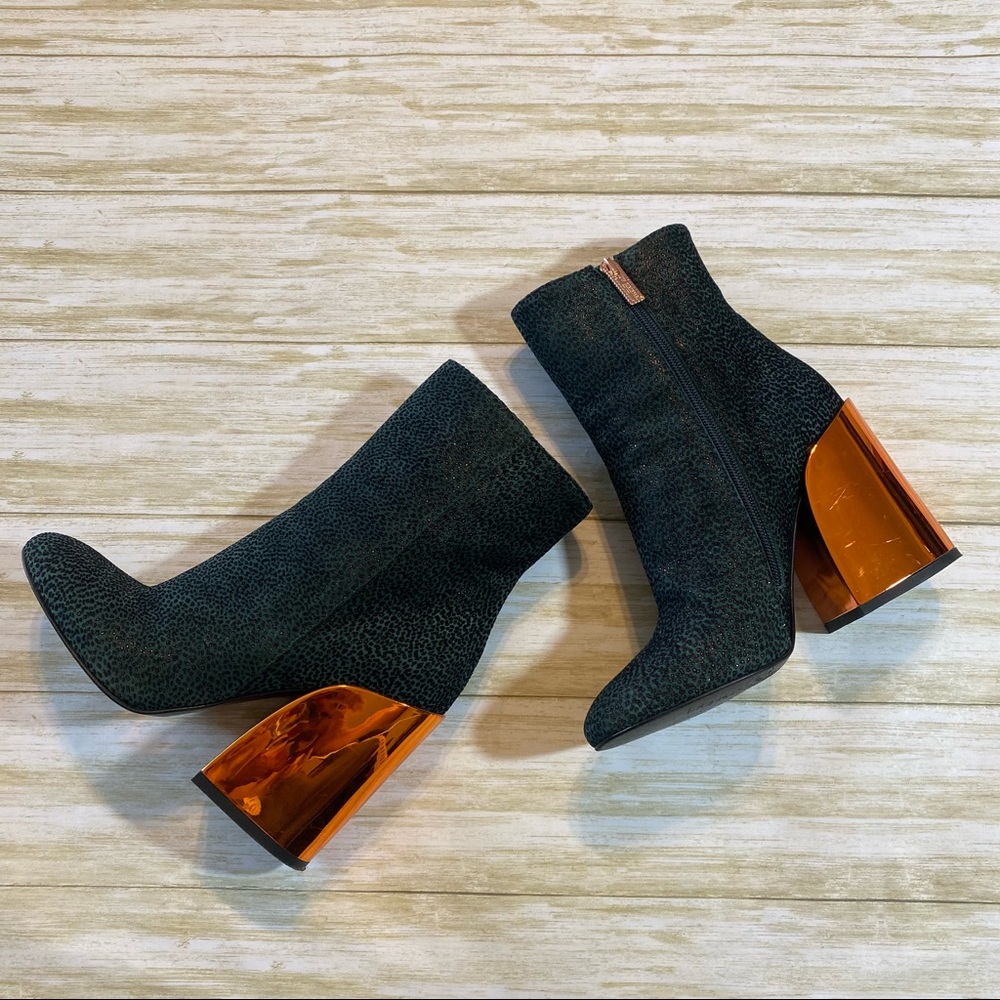 Ivy Kirzhner Mirrored Booties